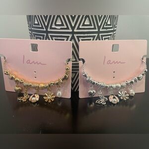 I am Charm Bracelet  (Silver available ONLY)